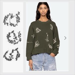 NEW SEA clyde lighthouse sweatshirt in green XL